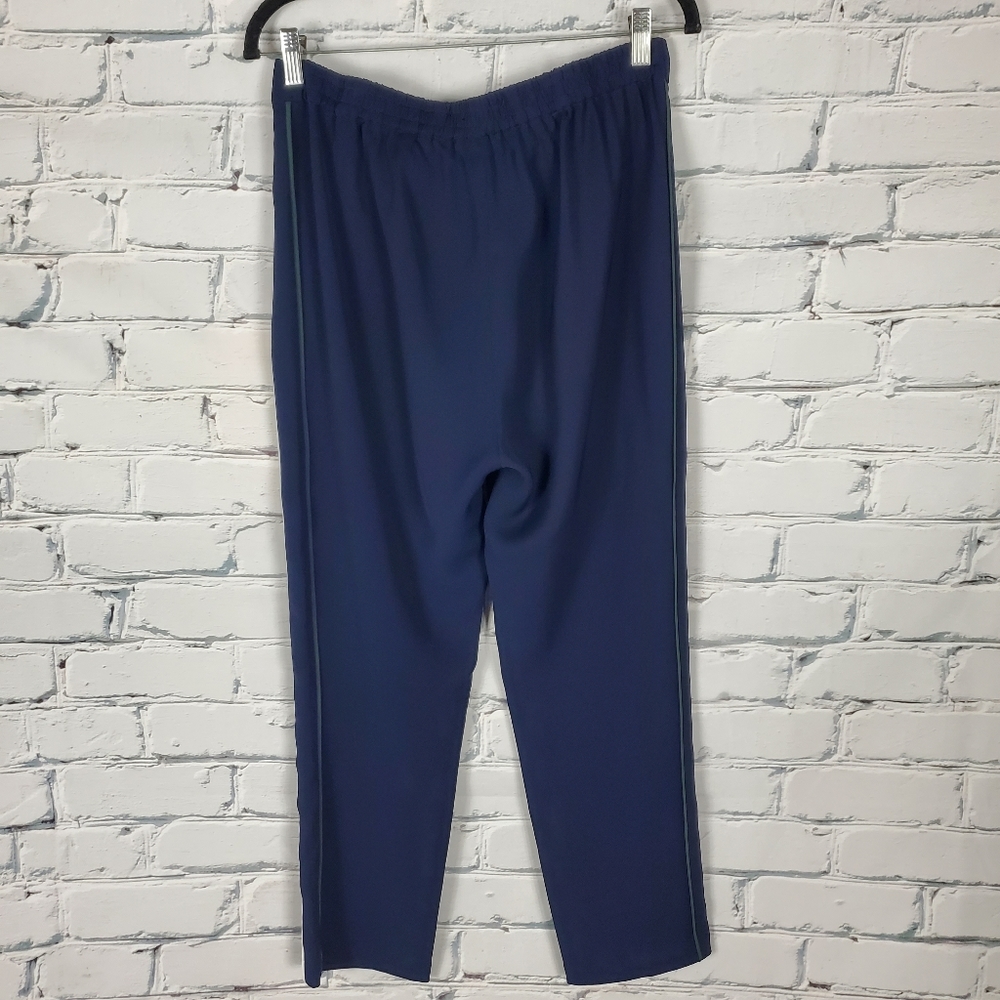 Parker Cassius Pull-On Crop Ankle Pants in Aquarius - Picture 3 of 8